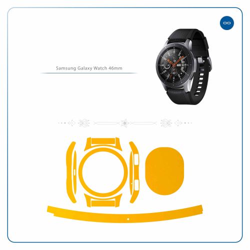 Samsung_Galaxy Watch 46mm_Matte_Deep_Mustard_2